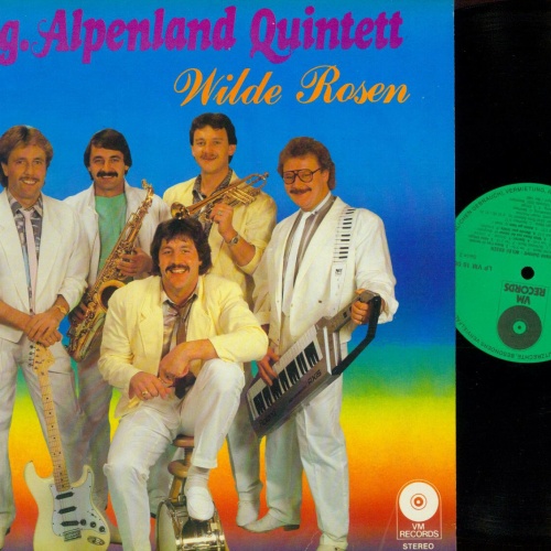 LP-- Orig. Alpenland Quintett – Wilde Rosen  // NM /