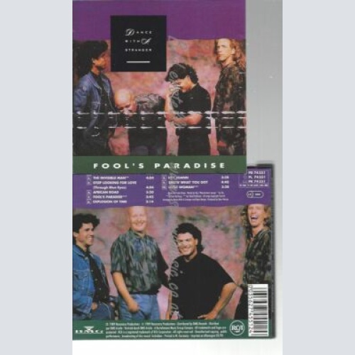 CD--DANCE WITH A STRANGER | --FOOL'S PARADISE