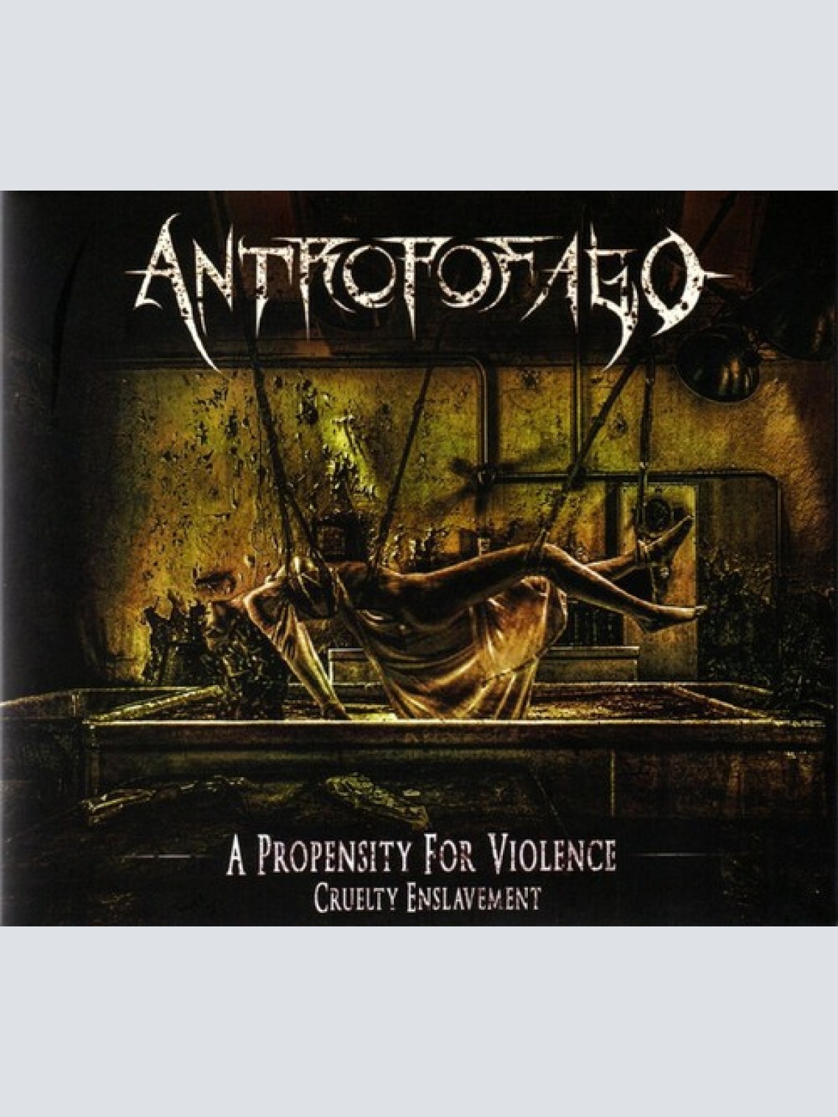 CD, Album Antropofago - A Propensity For Violence... Cruelty Enslavement