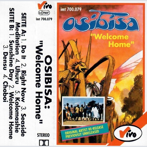 Cass, Album, RE Osibisa - Welcome Home