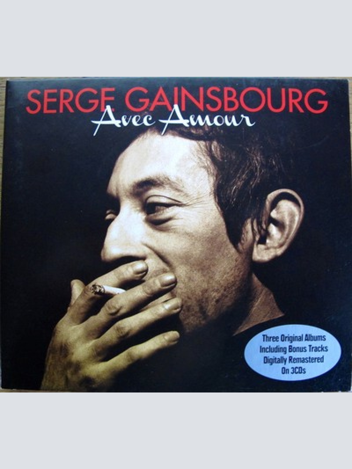 3xCD, Comp, Dig Serge Gainsbourg - Avec Amour