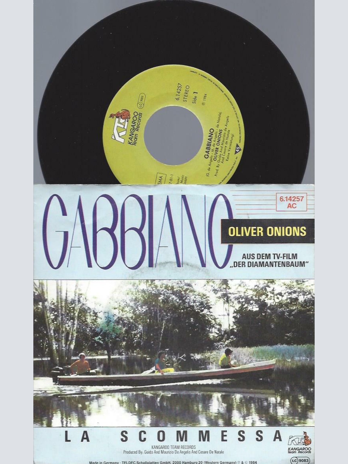 7"   Oliver Onions – Gabbiano