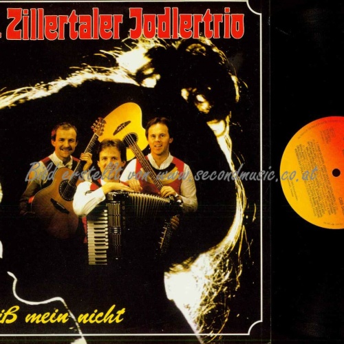 LP--Zillertaler Jodlertrio --Vergiß mein nicht  /  NM