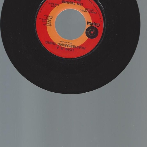 7" LEN TANNER LOVE IS A HEARTBREAKING THING // PROMO