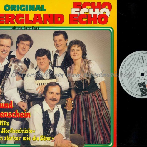 LP--Original Bergland Echo – Musik Und Sonnenschein /  NM