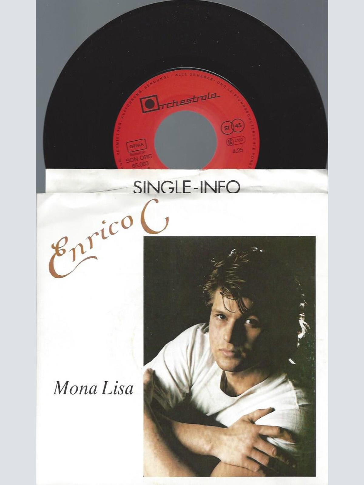 7" Enrico C – Mona Lisa