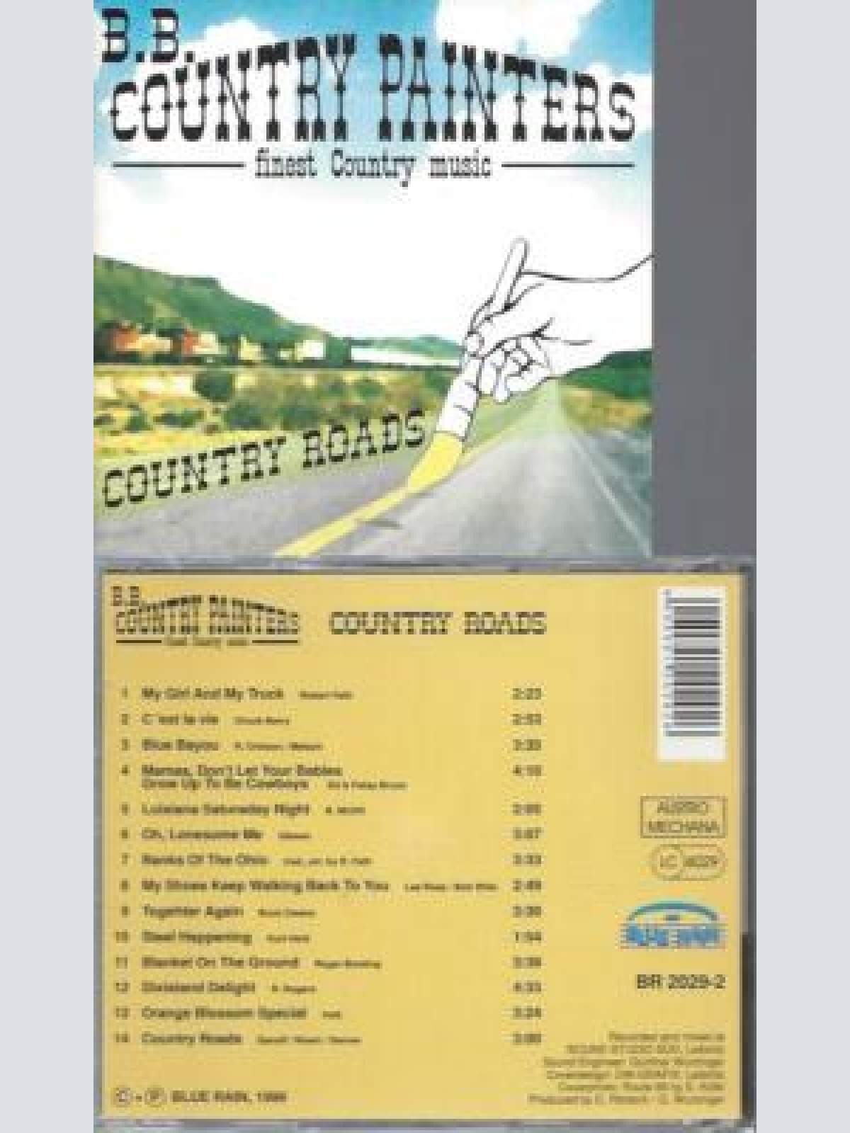CD -B B Country Painters Country Roads