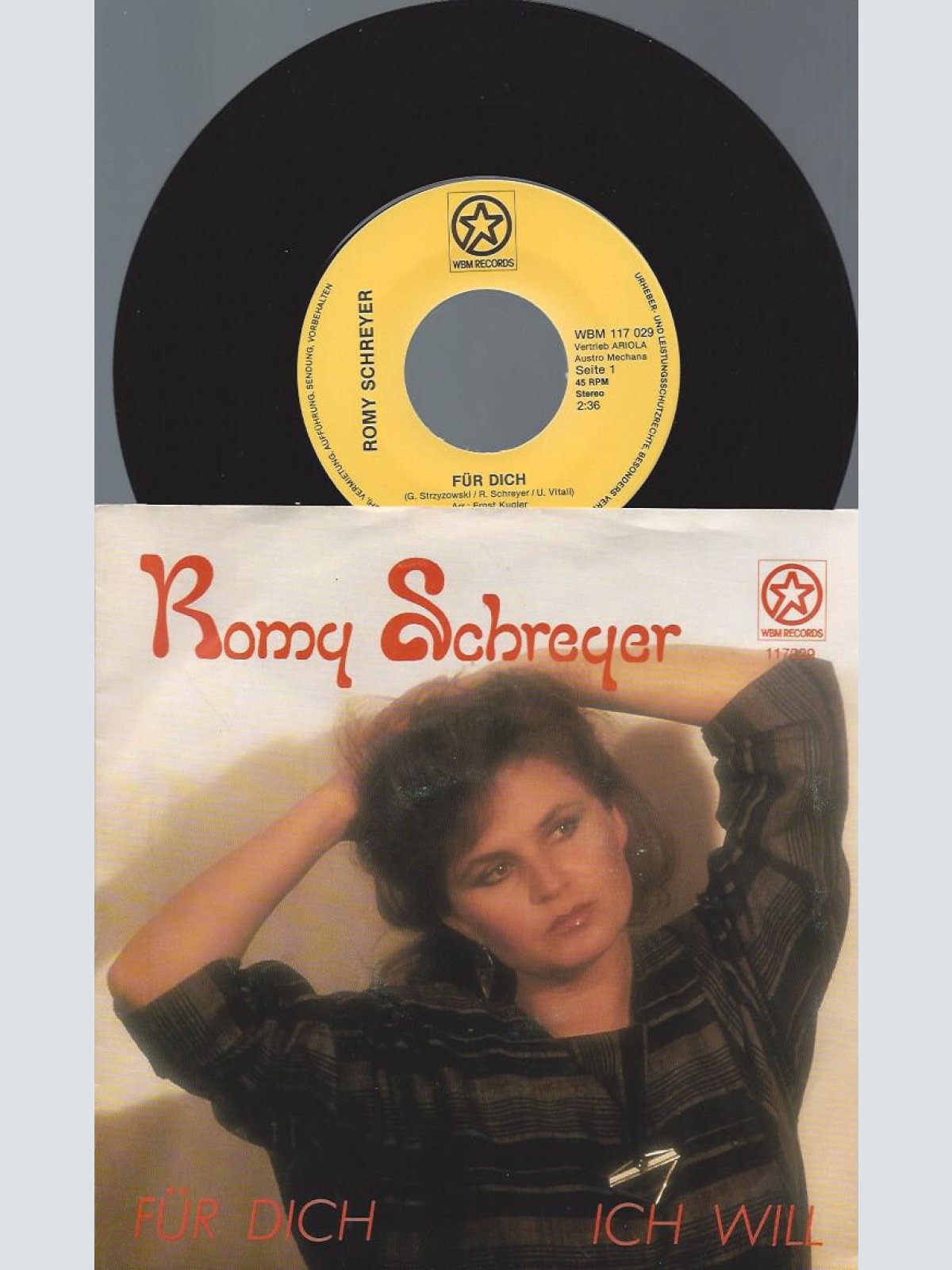7" Romy Schreyer – Für Dich