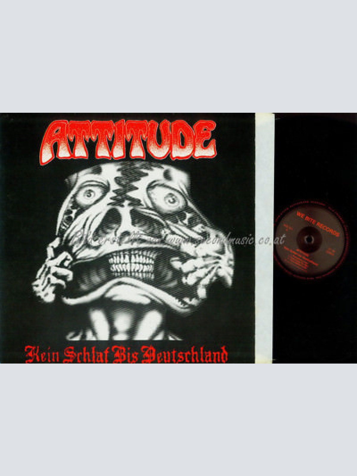 LP--  Attitude  Kein Schlaf Bis Deutschland  // + INLAY