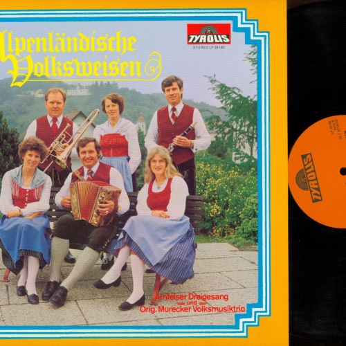 LP--Arnfelser Dreigesang Und Orig. Murecker Volksmusiktrio – Alpenländische //NM