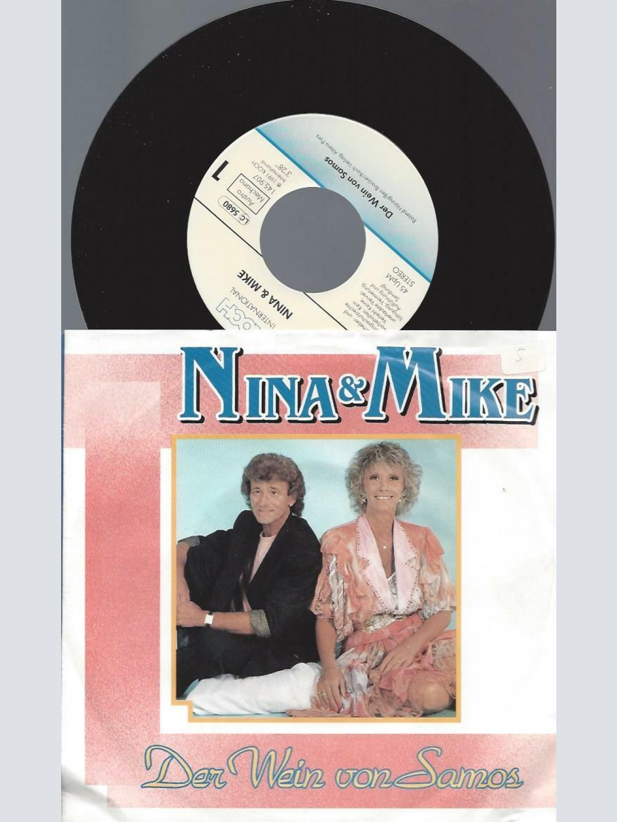 7" Nina & Mike -- Der Wein von Samos