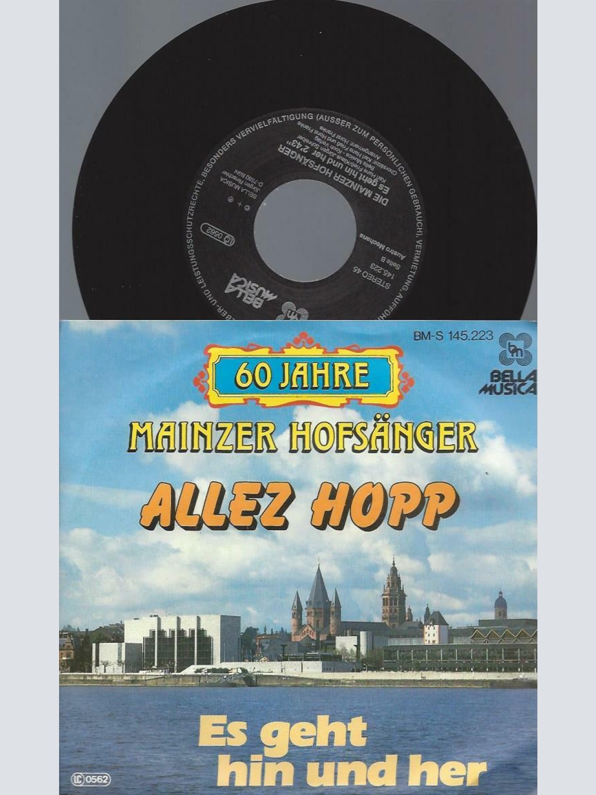 7"  Die Mainzer Hofsänger – Allez Hopp