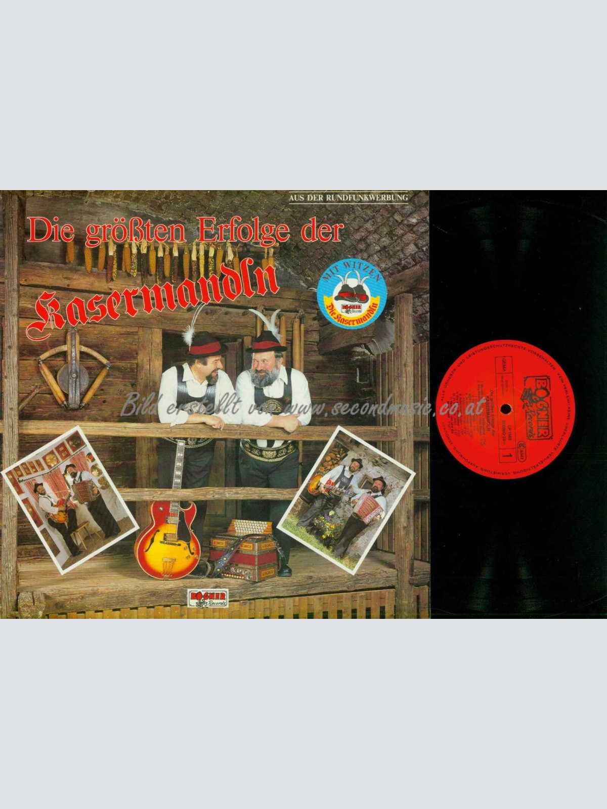 LP--Die Kasermandln – Die Größten Erfoge der Kasermandln /  NM