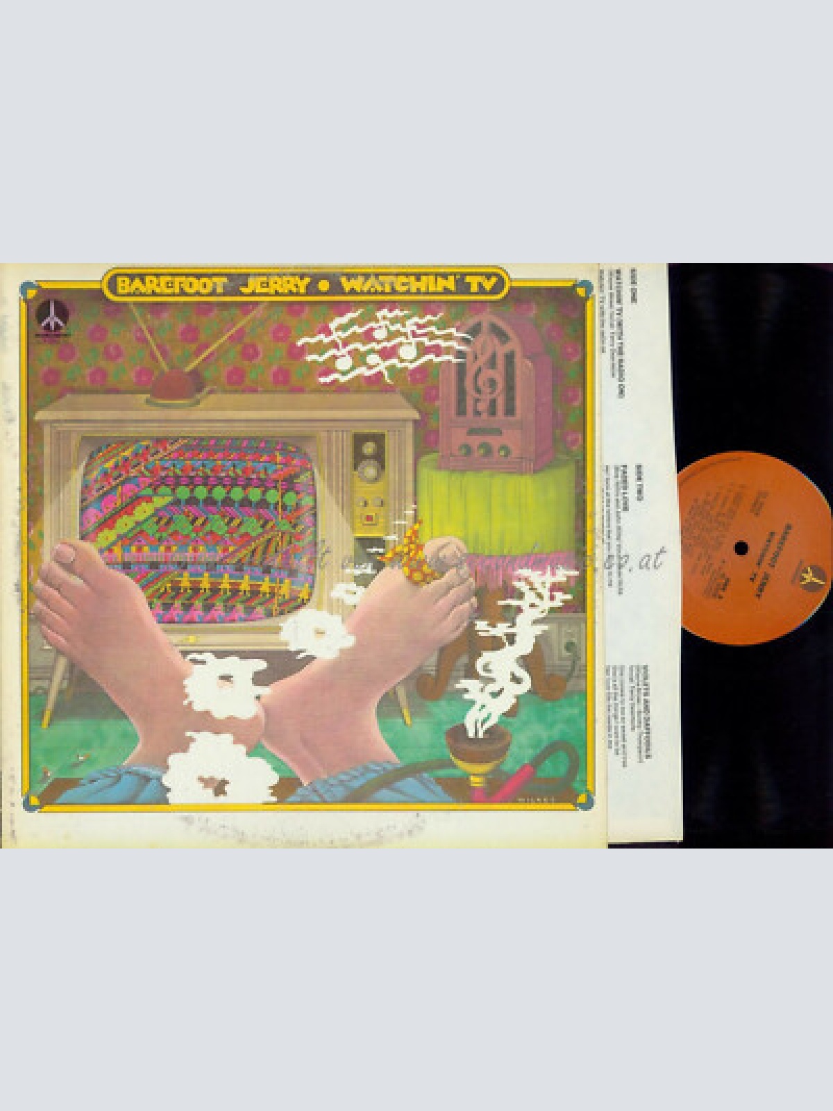 LP--  Barefoot Jerry – Watchin' TV  // OIS // US