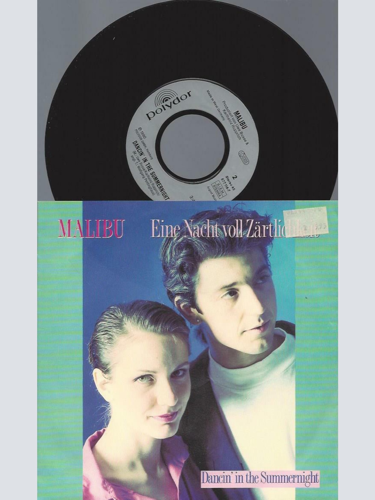 7" Malibu  – Eine Nacht Voll Zärtlichkeit