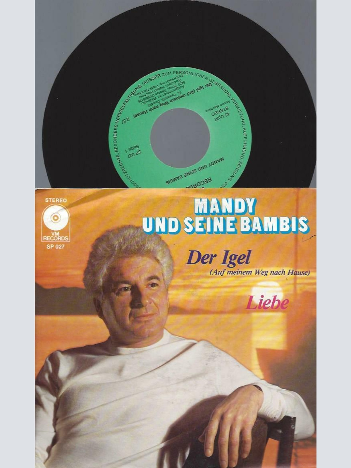 7" Mandy Und Seine Bambis – Der Igel