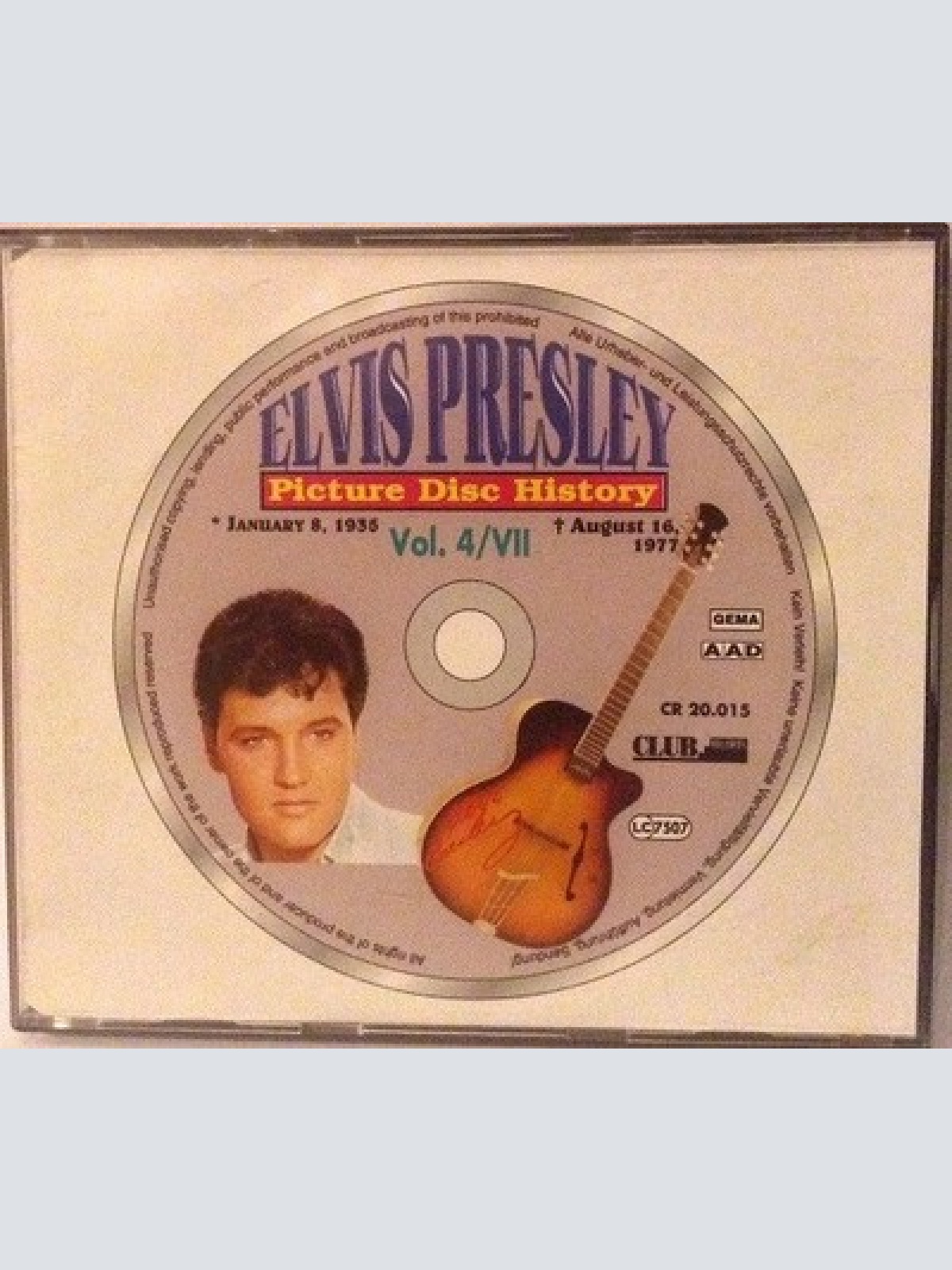 2xCD, Comp Elvis Presley - Picture Disc History Vol. 4