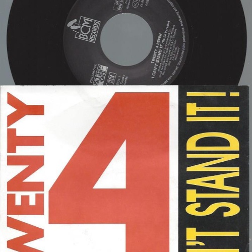 7" Twenty 4 Seven Featuring Capt. Hollywood – I Can't Stand It!
