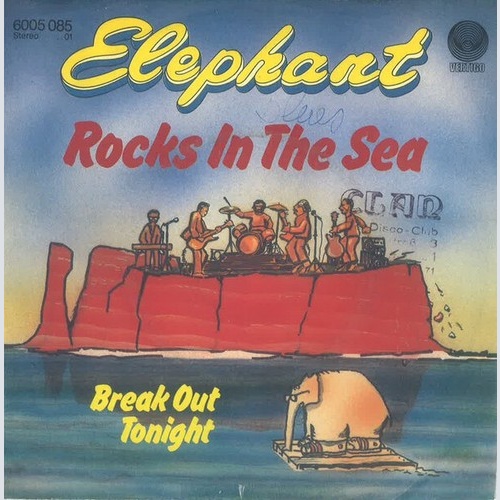7", Single Elephant (3) - Rocks In The Sea