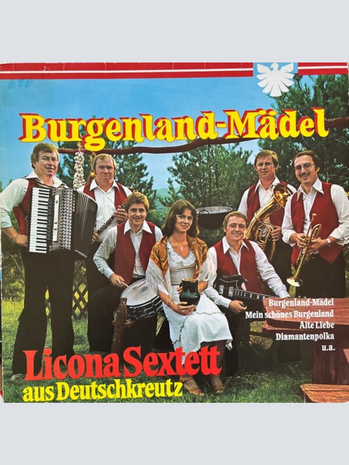 LP, Album Licona Sextett - Burgenland - Mädel