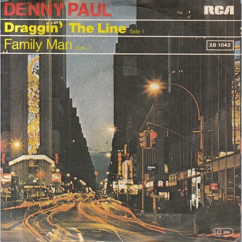 7", Single Denny Paul - Draggin' The Line