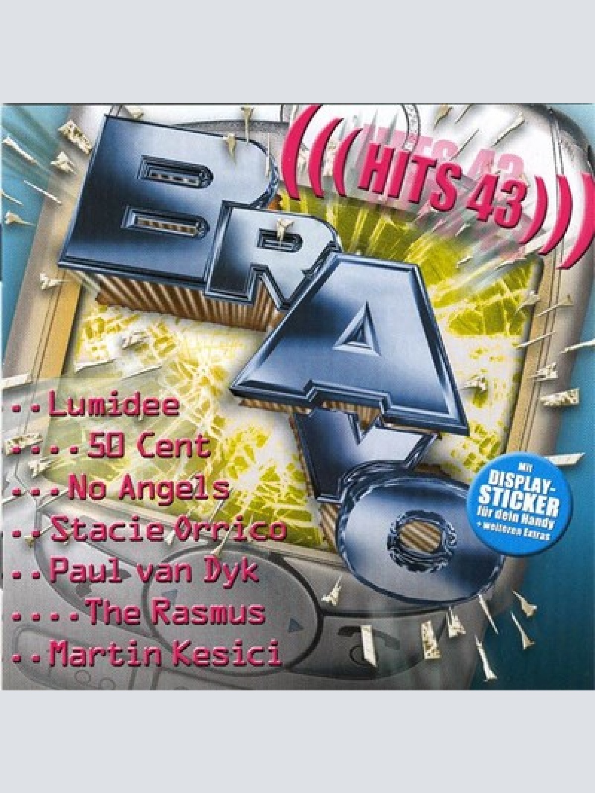 2xCD, Comp, Club, Copy Prot. Various - Bravo Hits 43