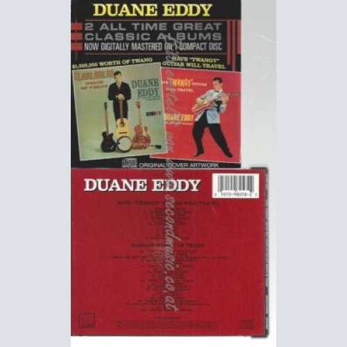 CD--$,, WORTH OF TWANG/ DUANE EDDY--HAVE "TWANGY"