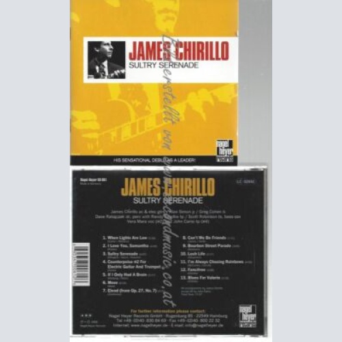 CD--JAMES CHIRILLO--SULTRY SERENADE