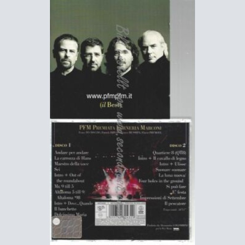 CD--PFM -PREMIATA FORNERIA MARCONI---WWW.PFMPFM.IT