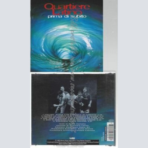 CD--QUARTIERE LATINO | --PRIMA DI SUBITO