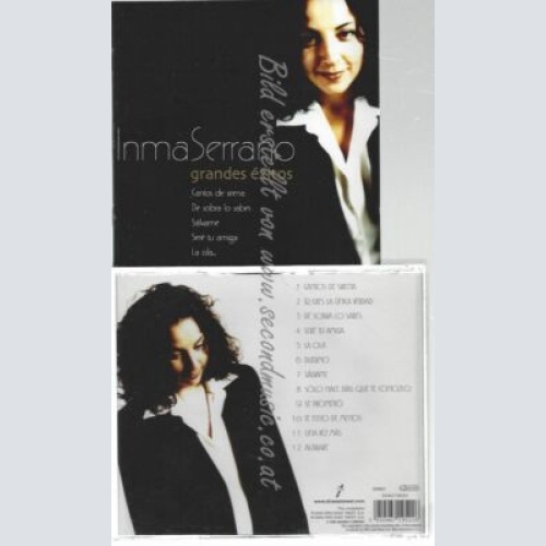 CD--INMA SERRANO--GRANDES EXITOS