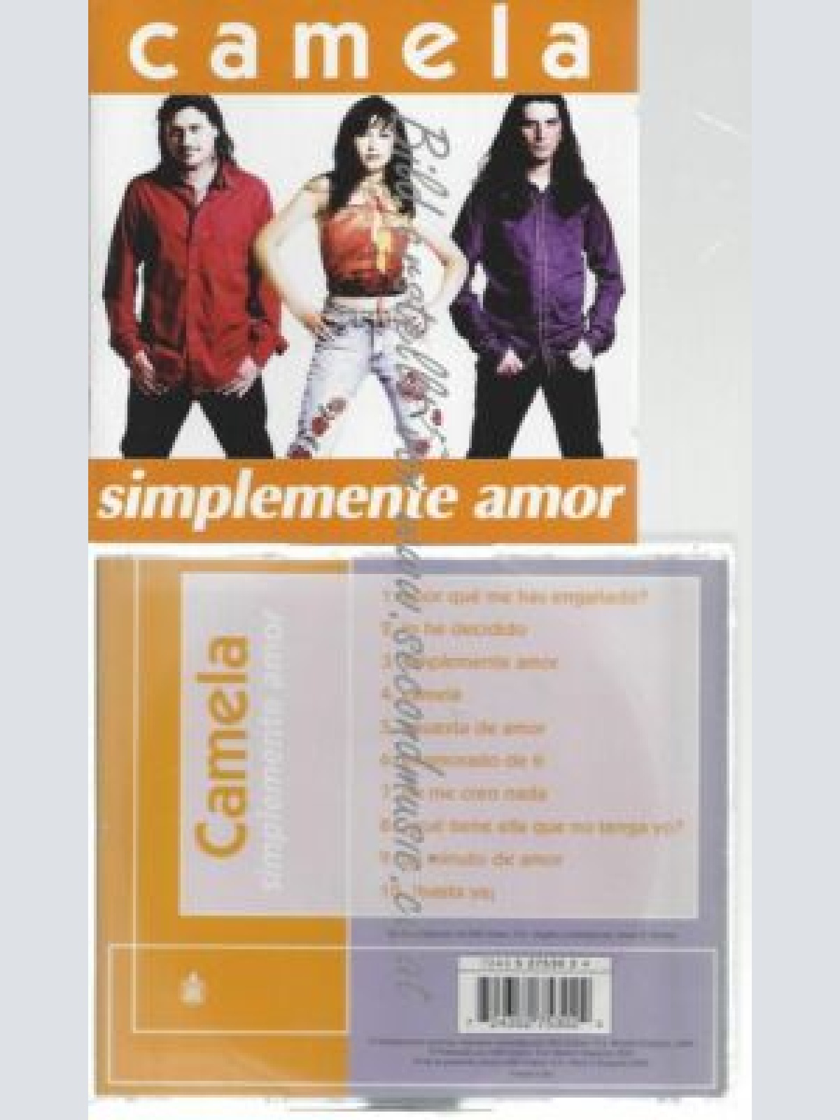 CD--CAMELA | --SIMPLEMENTE AMOR