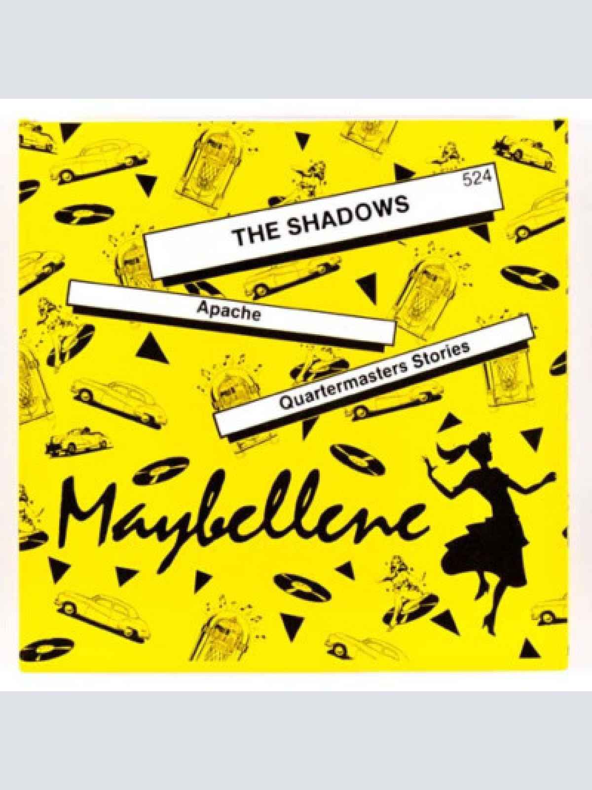 7", Single, RE The Shadows - Apache / Quartermasters Stories