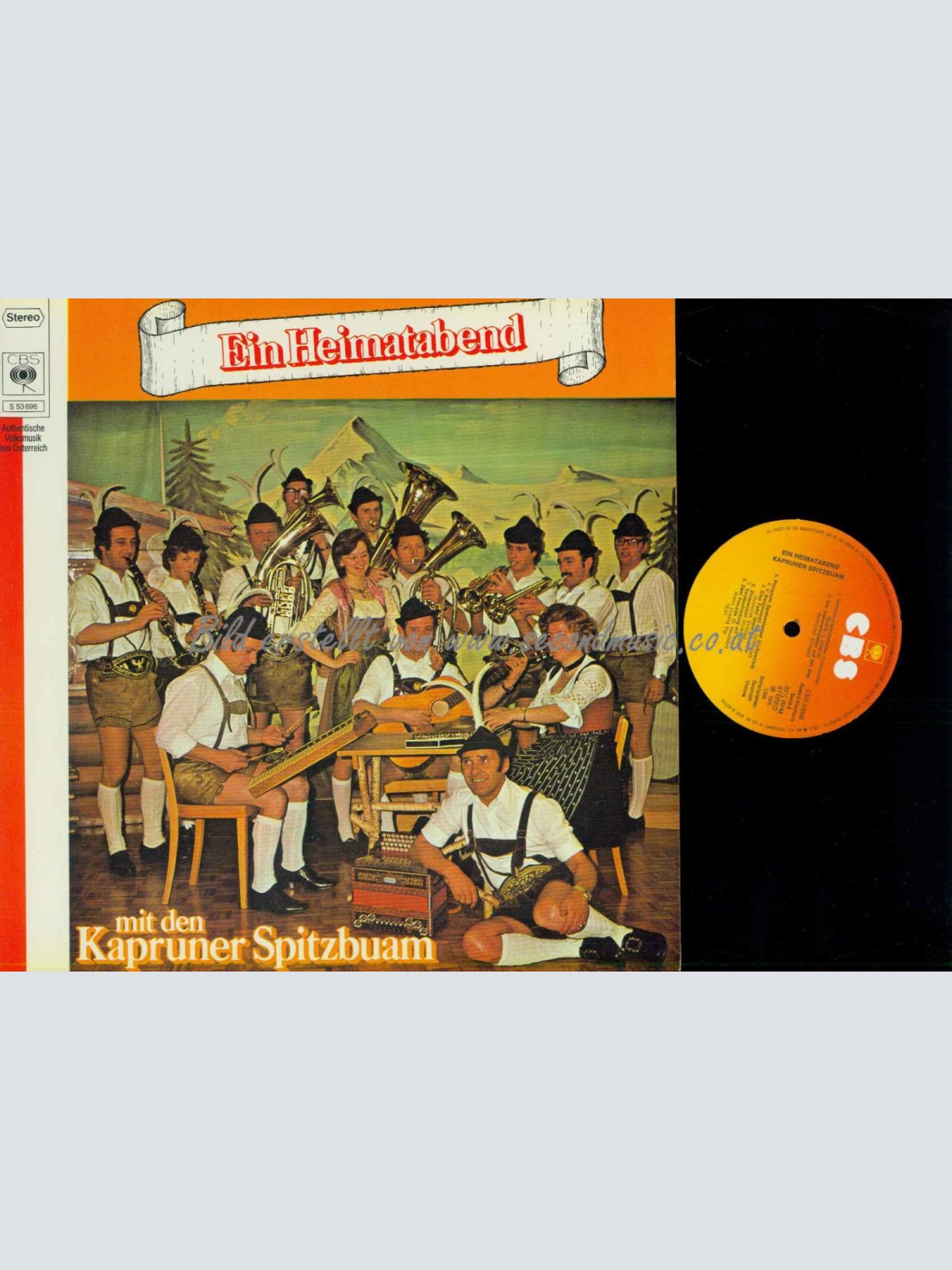 LP--Kapruner Spitzbuam – Ein Heimatabend Mit Den Kapruner Spitzbuam  / NM