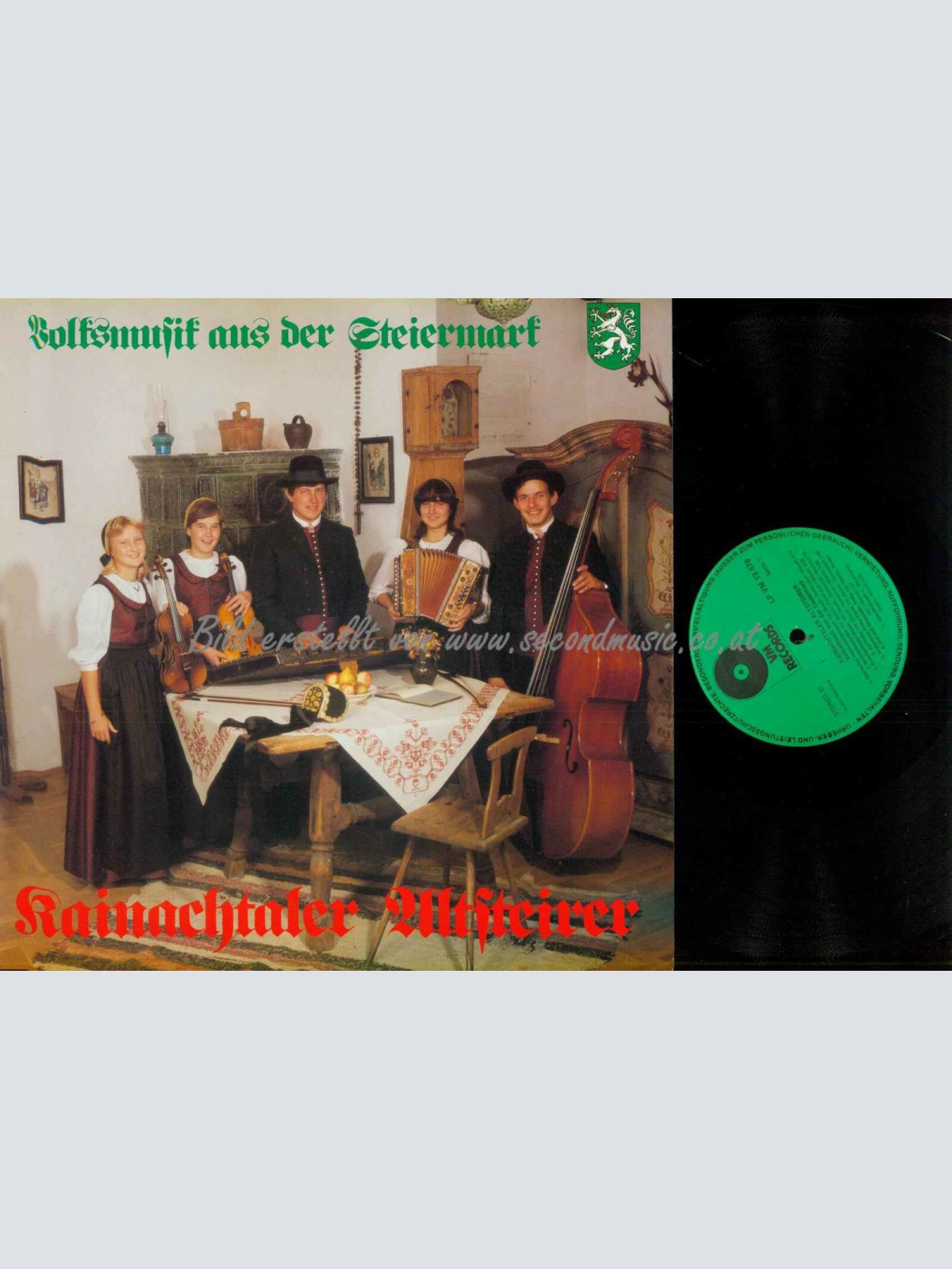 LP--Kainachtaler Altsteirer – Volksmusik Aus Der Steiermark  / NM