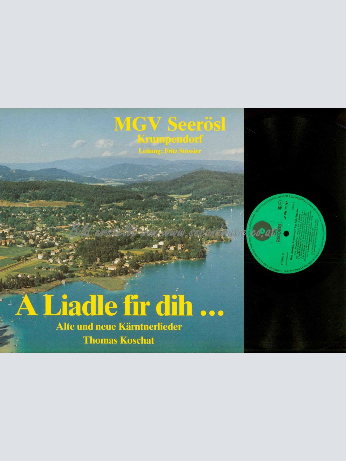 LP--MGV Seerösl Krumpendorf -- A Liadle fir dih  / NM