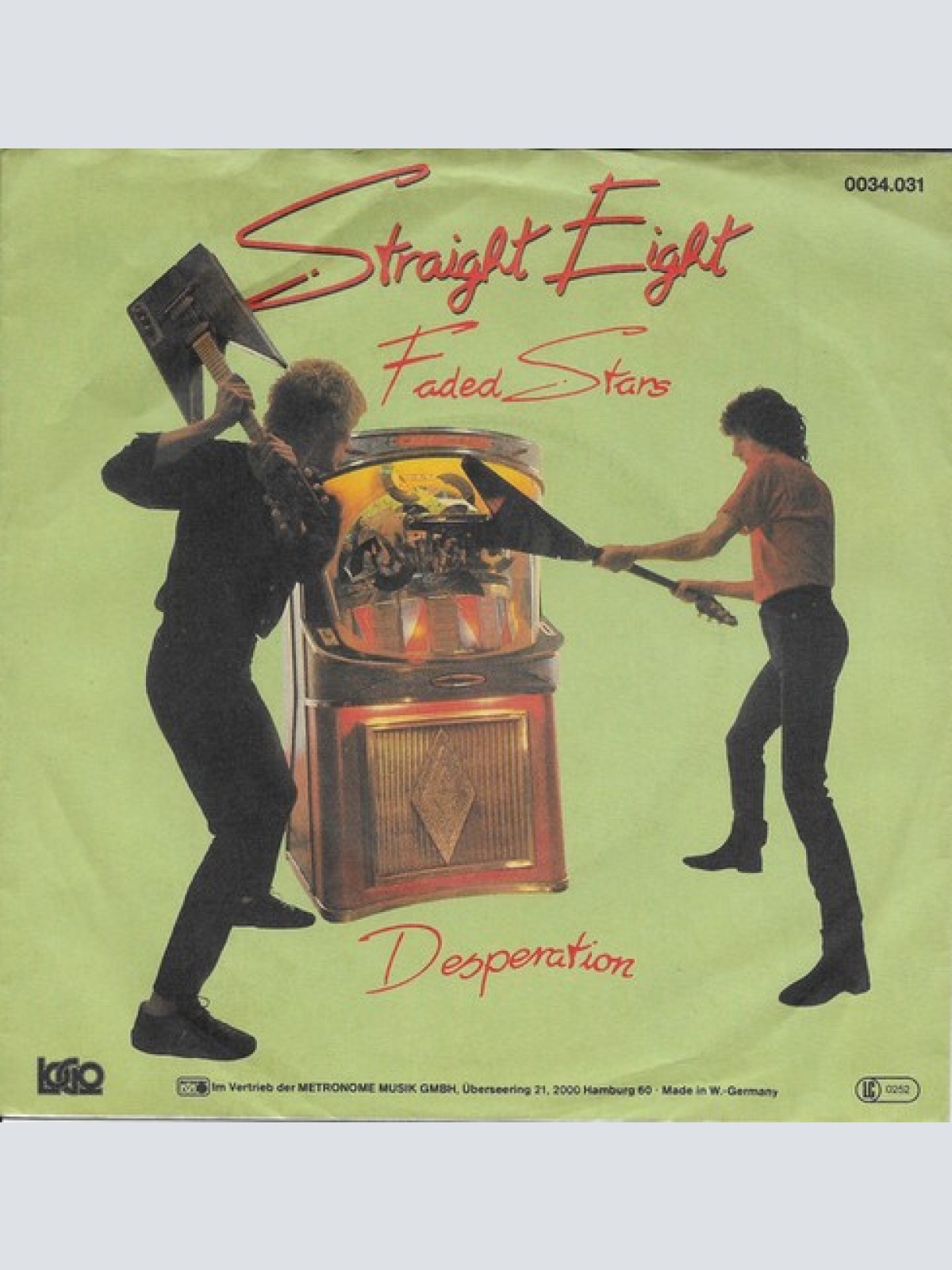 7", Single Straight Eight - Faded Stars