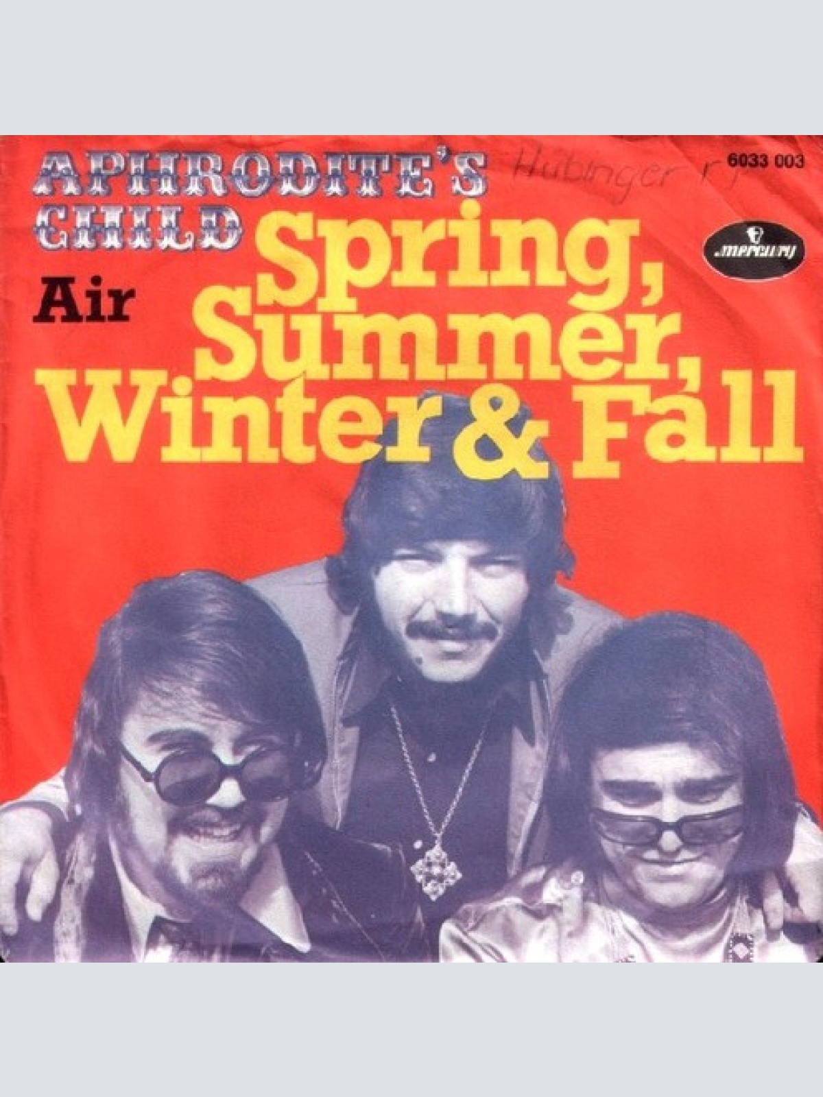 7", Single, Mono Aphrodite's Child - Spring, Summer, Winter & Fall