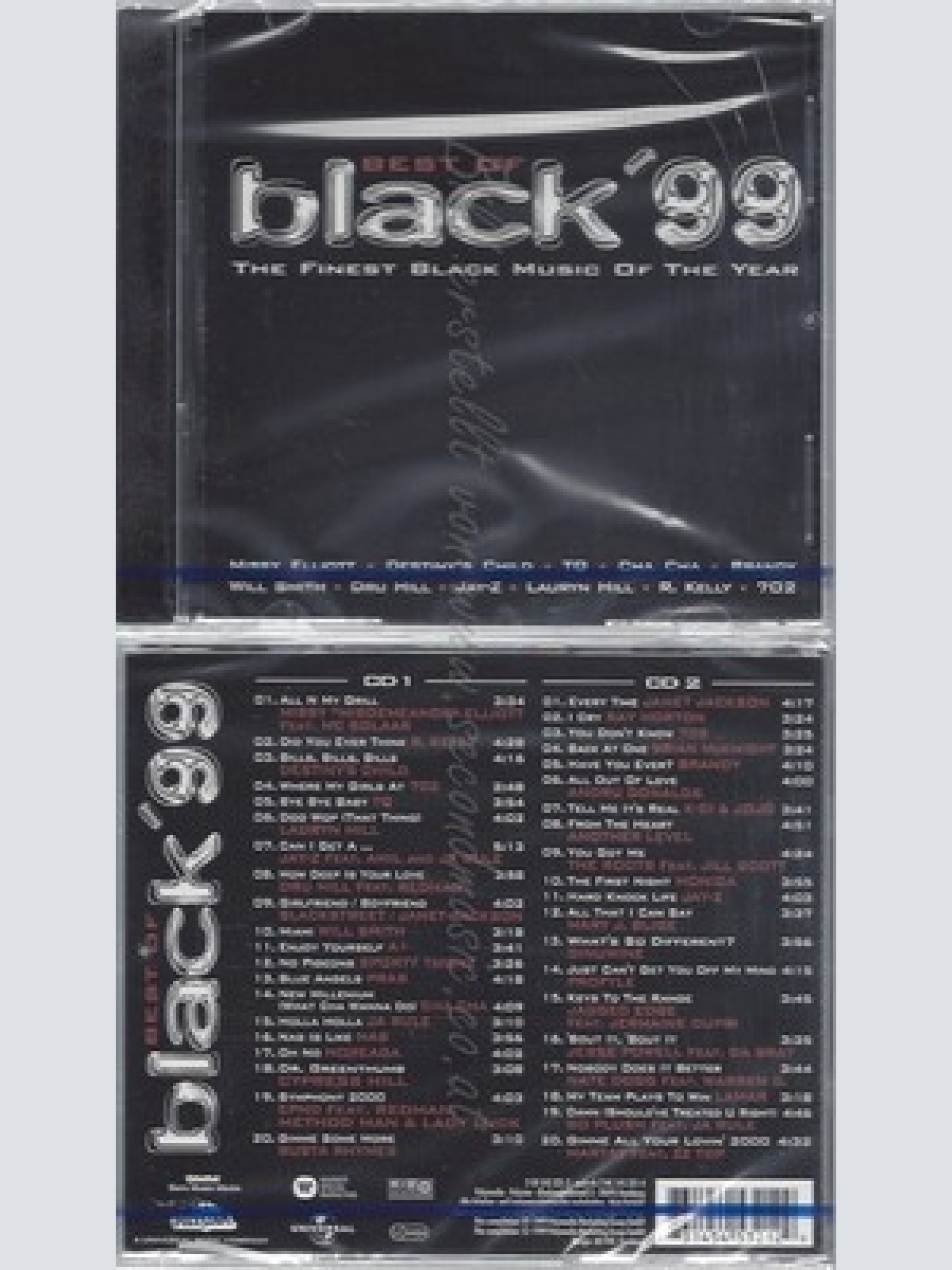 CD--NM-SEALED-VARIOUS -1999- - DOPPEL-CD -- BEST OF BLACK '99