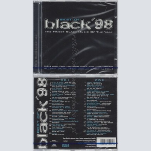 CD--NM-SEALED-VARIOUS -1998- - DOPPEL-CD -- BEST OF BLACK'98