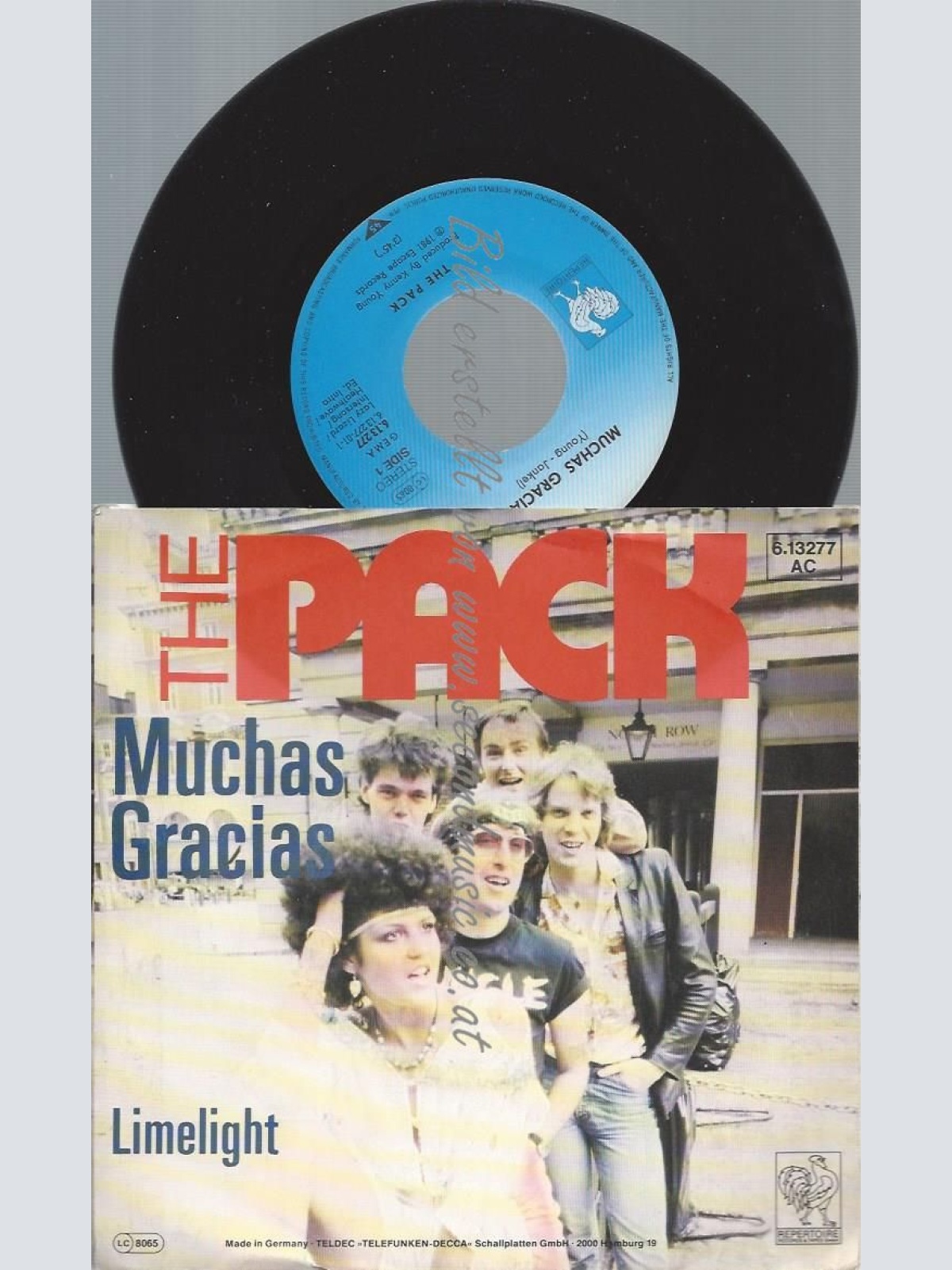7" The Pack  Muchas Gracias Limelight