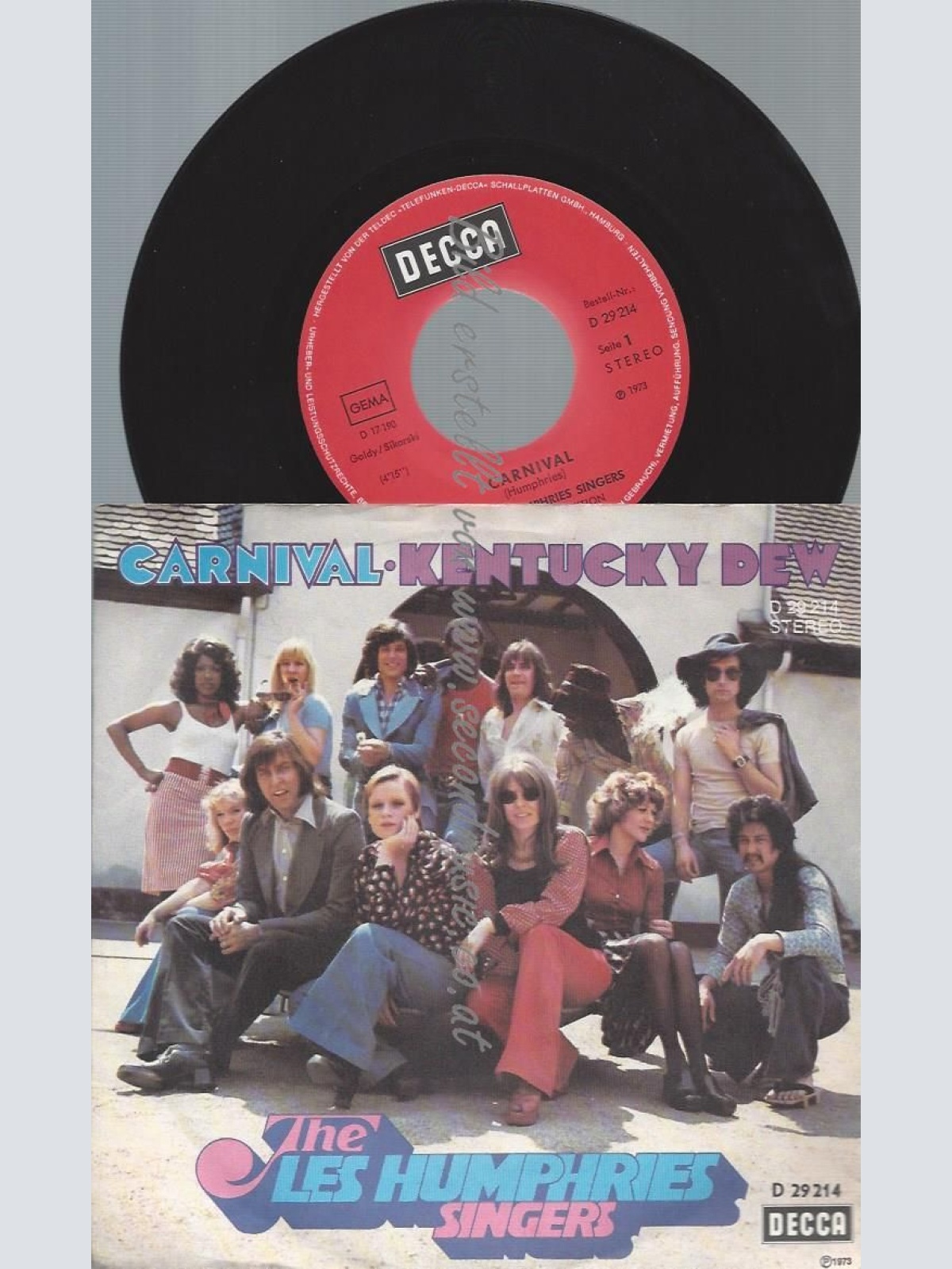 7"  The Les Humphries Singers– Carnival