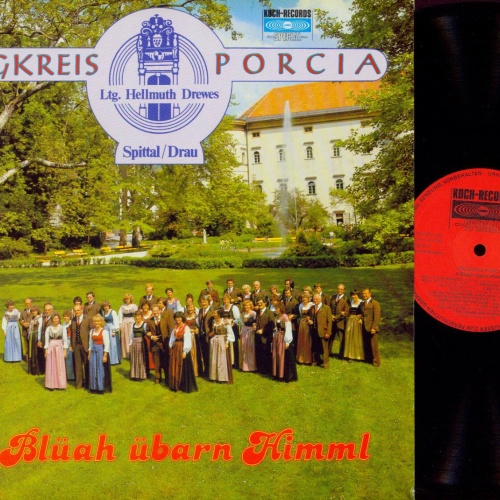 LP--Singkreis Pocia --  A Blüah übarn Himmel //NM