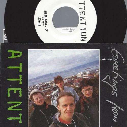 7"  Attent!on – Greetings From Norway
