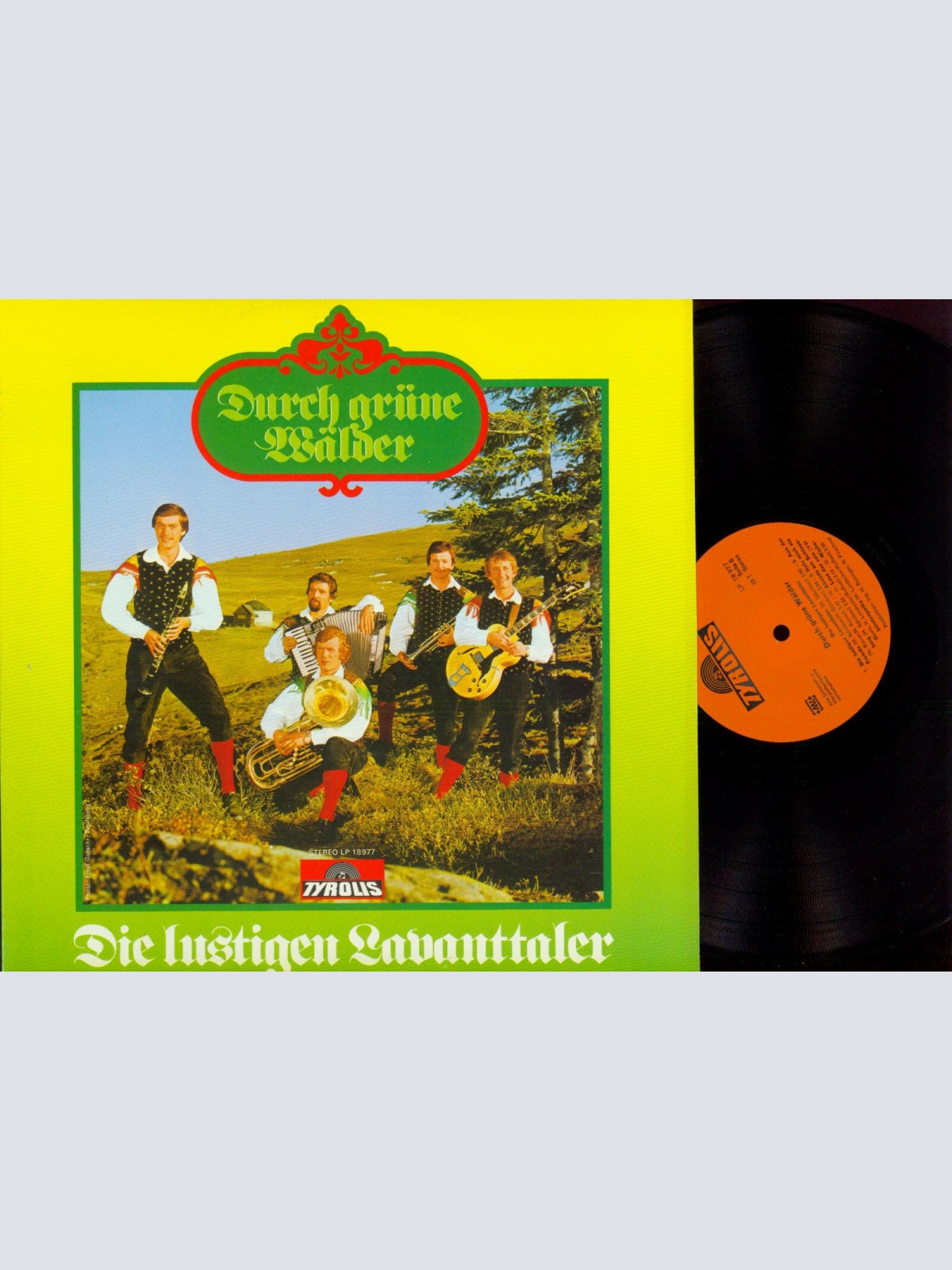 LP-- Die Lustigen Lavanttaler – Durch Grüne Wälder   //NM