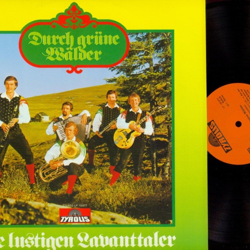 LP-- Die Lustigen Lavanttaler – Durch Grüne Wälder   //NM