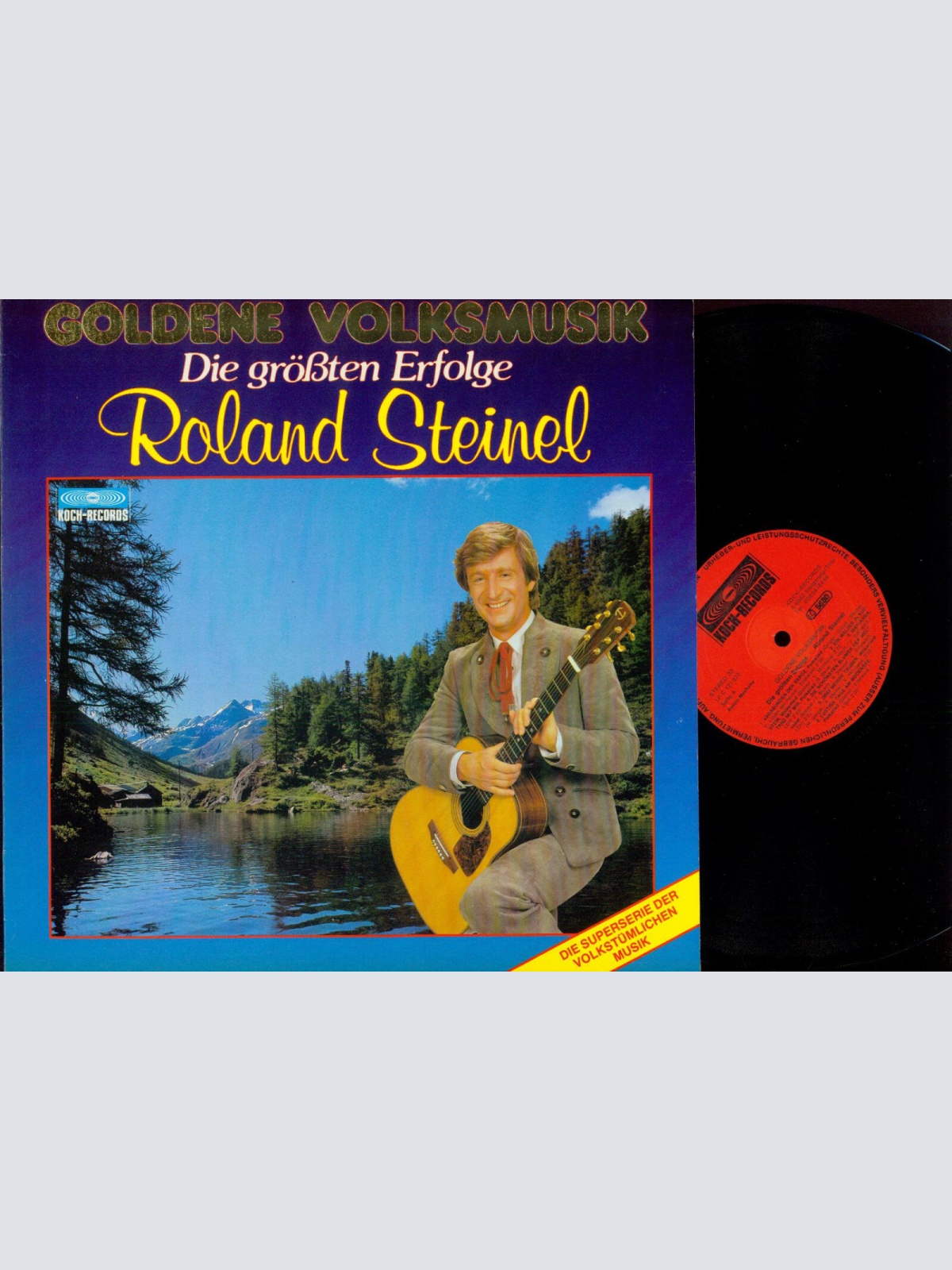 LP--Roland Steinel – Goldene Volksmusik - Die Größten Erfolge //NM