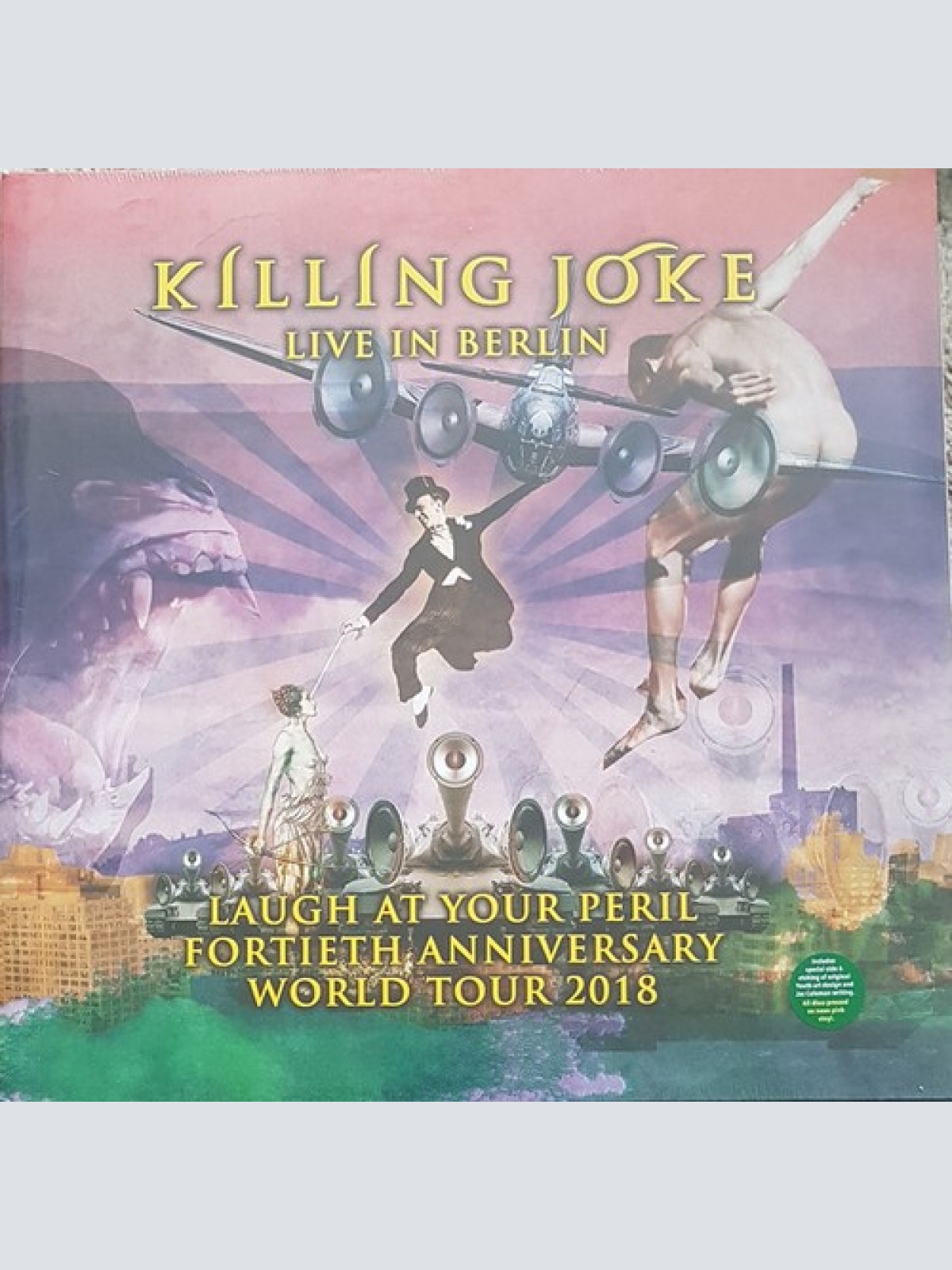 2xLP, Pin + LP, S/Sided, Etch, Pin + Album Killing Joke - Laugh At Your Peril...