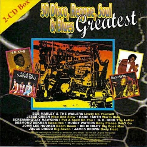2xCD, Comp Various - 50 Disco, Reggae, Soul & Blues Greatest