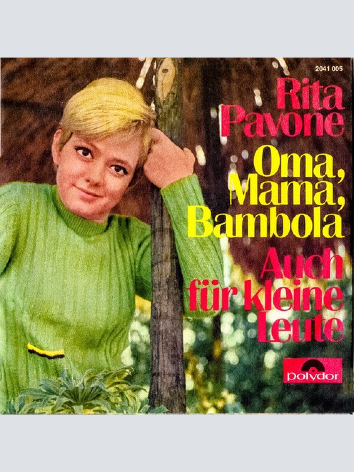 7", Single Rita Pavone - Oma, Mama, Bambola